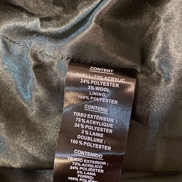 Kendall + Kylie Single Breasted Drop Shoulder Jade Coat Size XL NWT - Picture 8 of 8